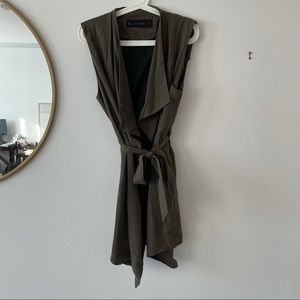 Zara Drapey Wrap Vest